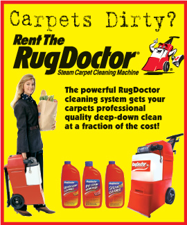 rug doctor - clean carpets